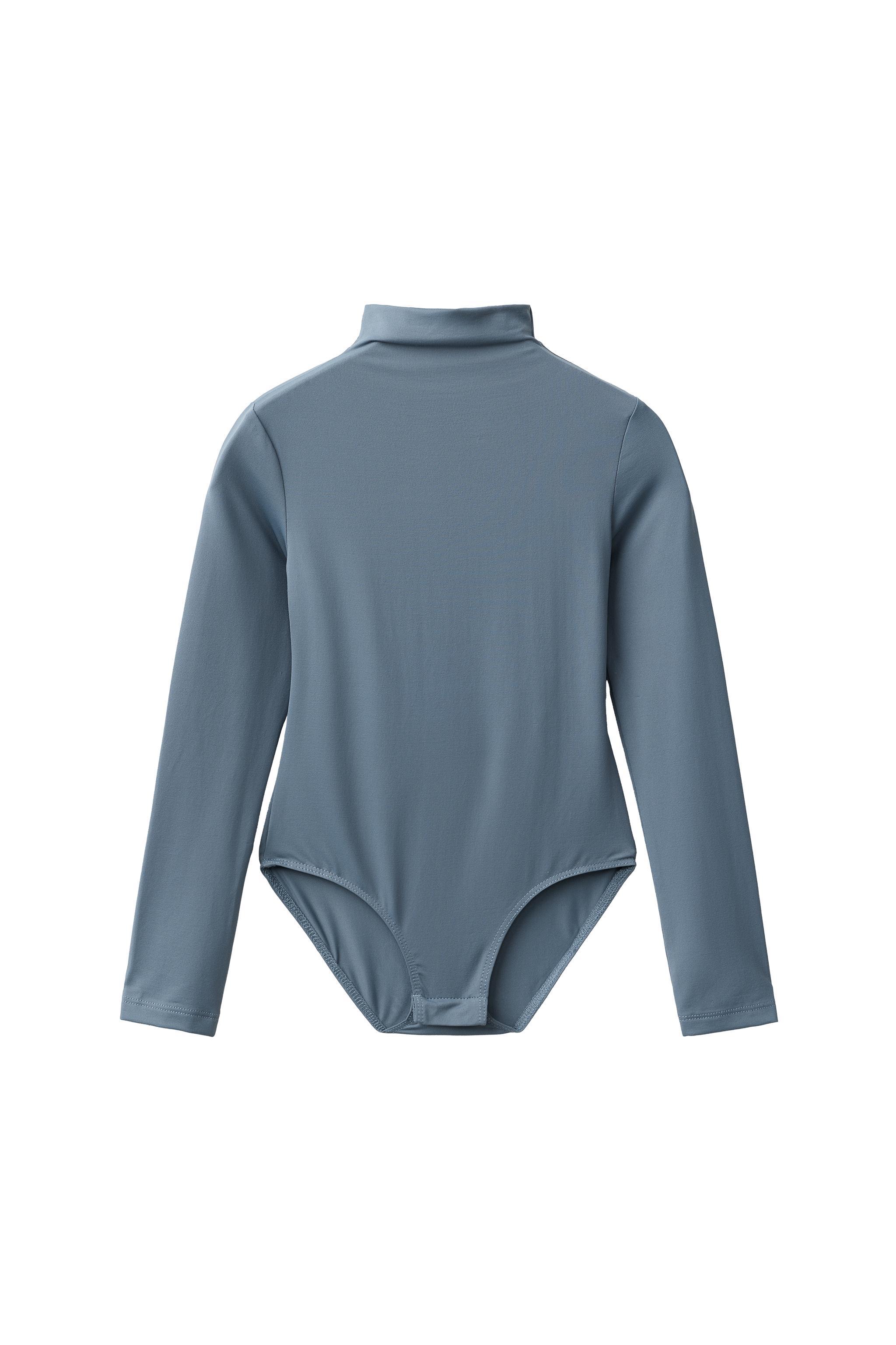 トップス RT-1434242081 LONG-SLEEVE POLYAMIDE BODYSUIT - White | ZARA United States
