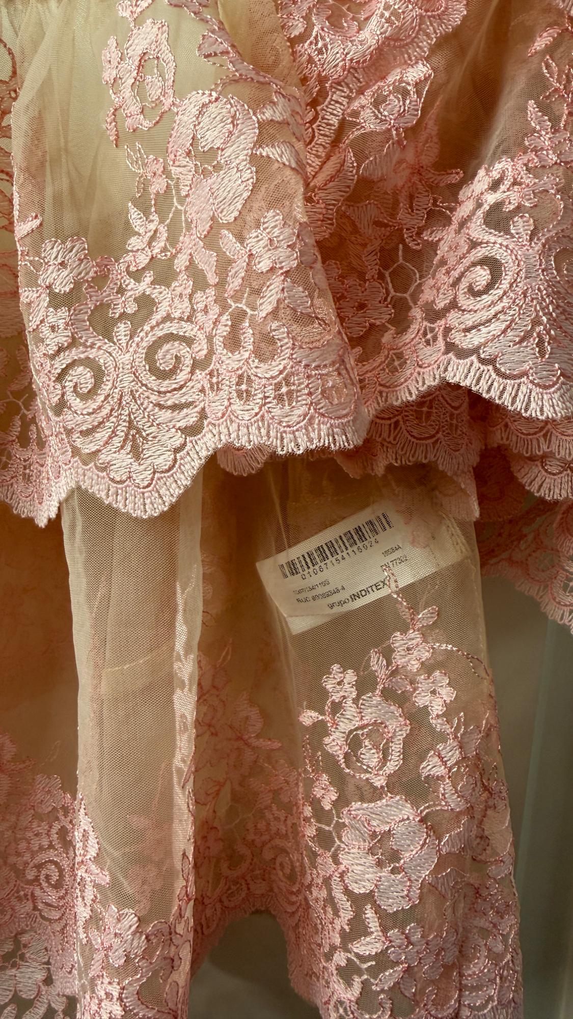 EMBROIDERED RUFFLED TOP - Image 2