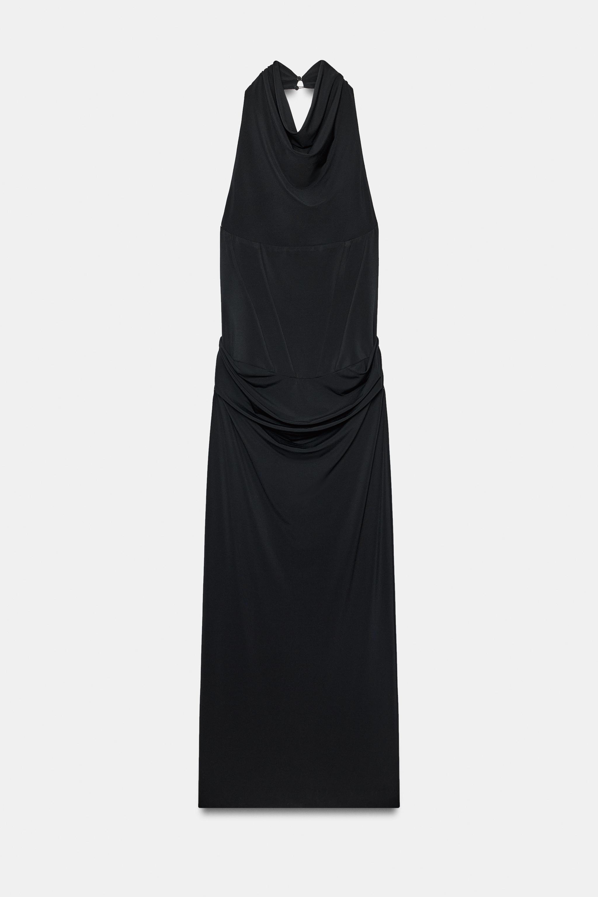 HALTER CORSET DRESS
