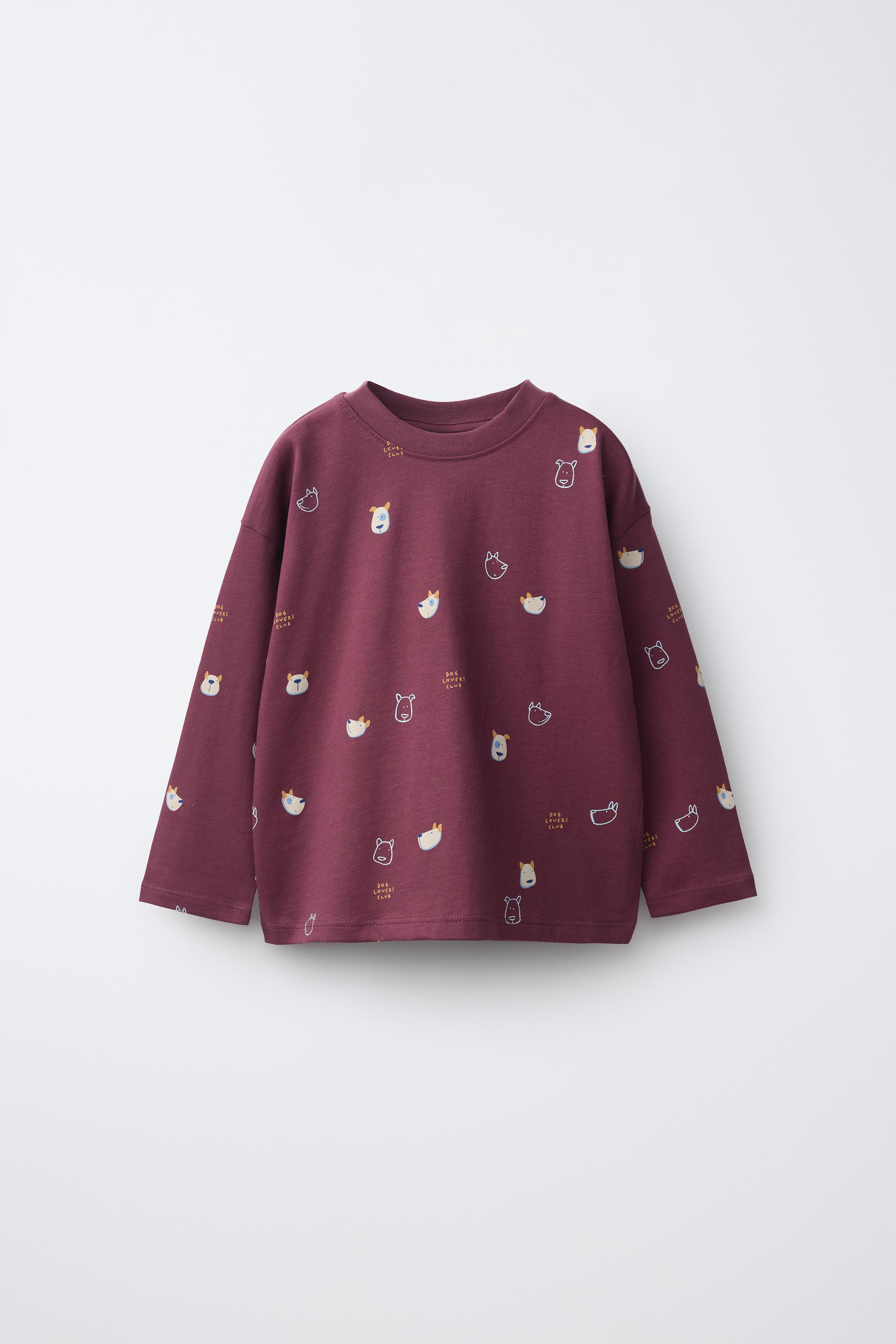 T-SHIRT À IMPRIMÉ CHIOTS