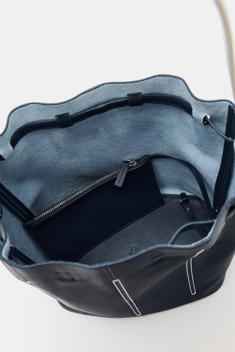 Bolsa de hombro de cuero 8