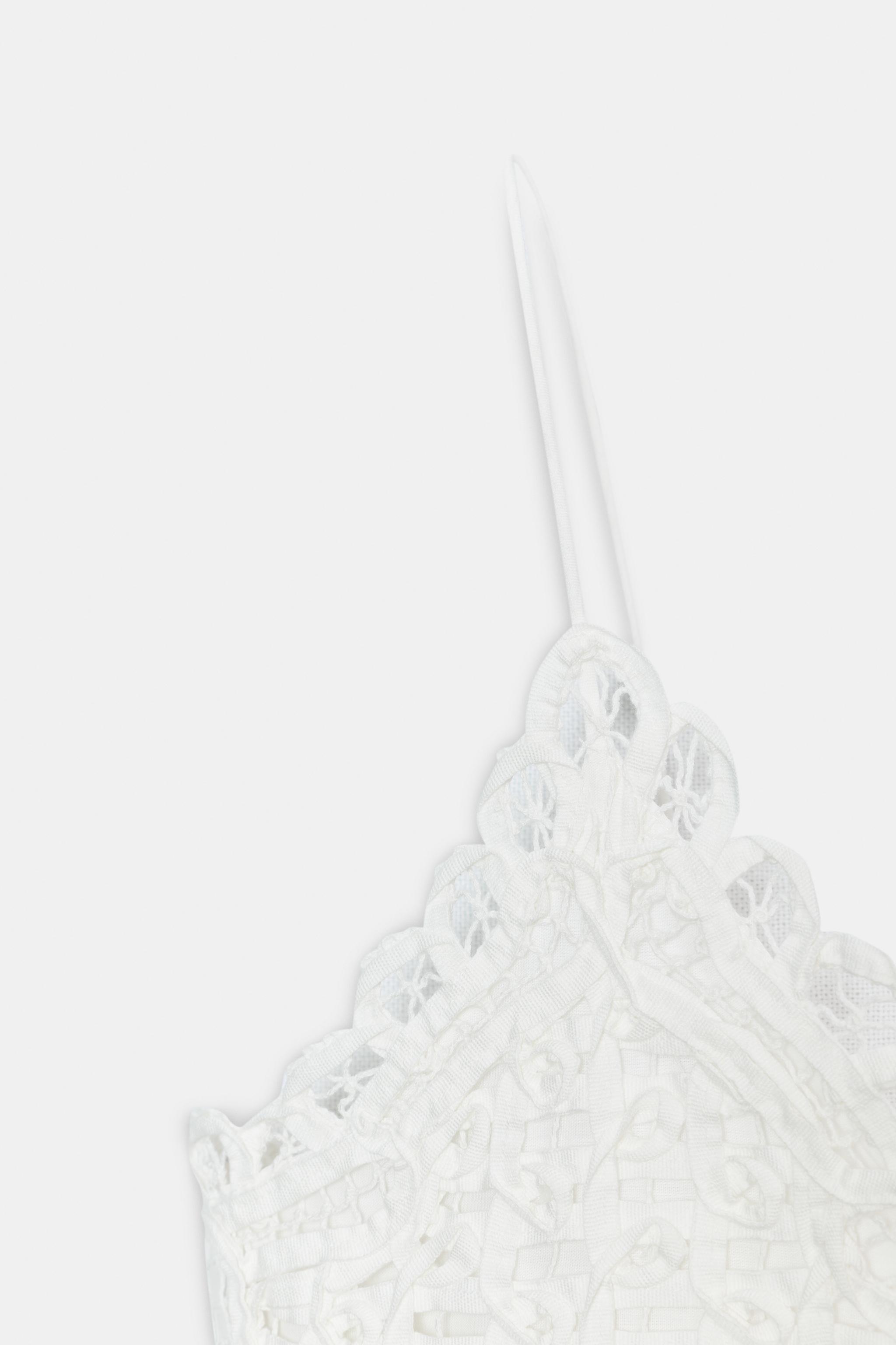 ZW COLLECTION EMBROIDERED PUFFY TOP