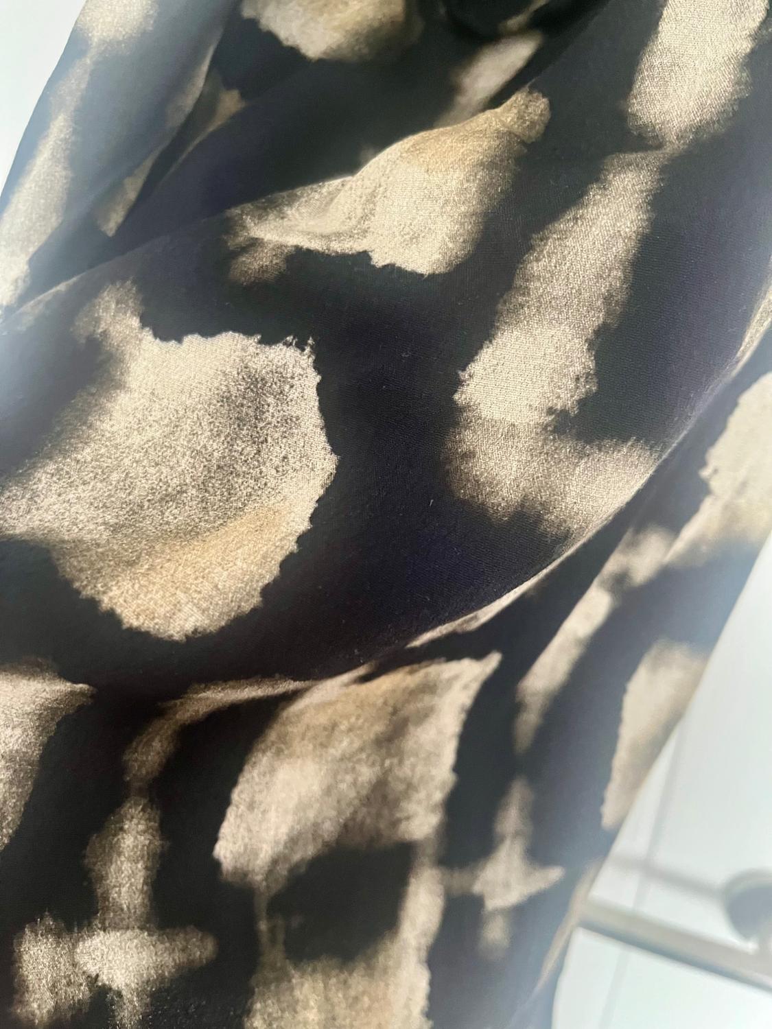 PRINTED MIDI SKIRT - Image 4