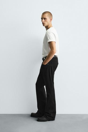 JEAN COUPE FLARE - Noir de Zara - Image 3