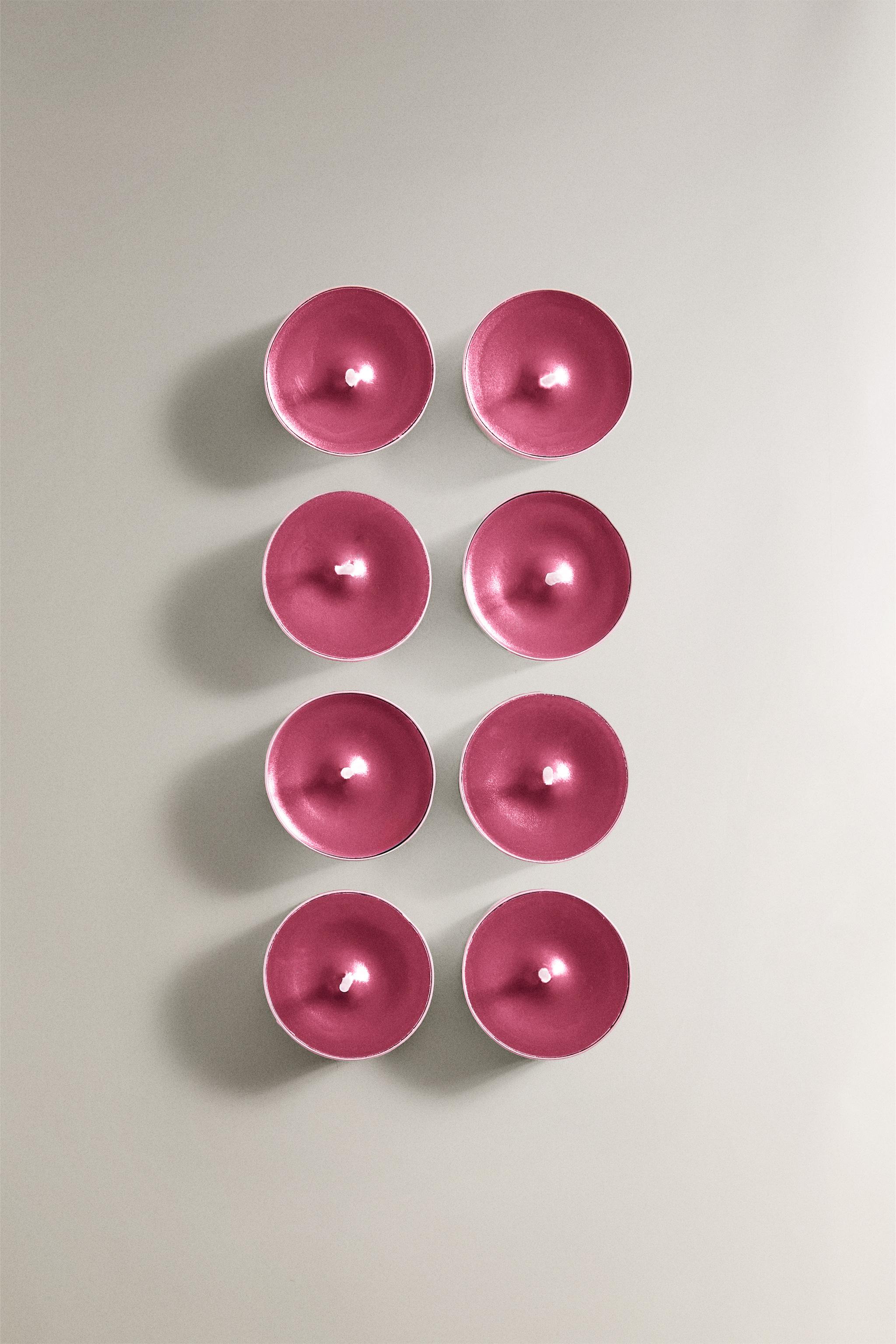 SET OF GINGERBREAD SCENTED TEALIGHTS (SET OF 8)
