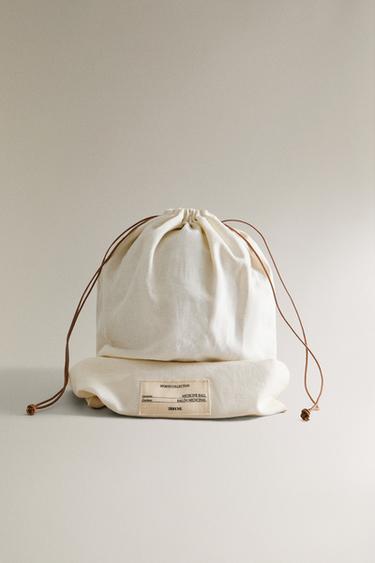 MEDICINE BALL SPORT CUIR - Marron de Zara - Image 4