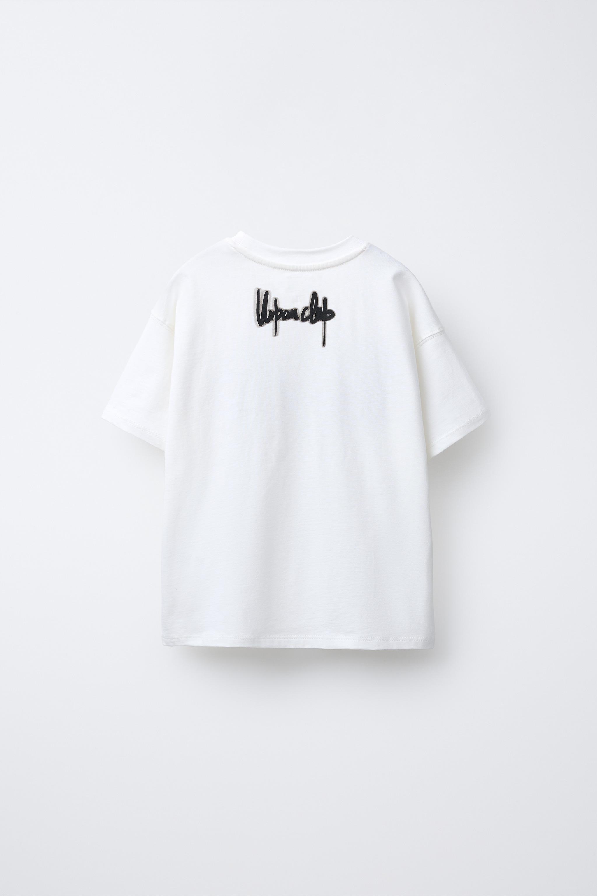 RAISED TEXT T-SHIRT