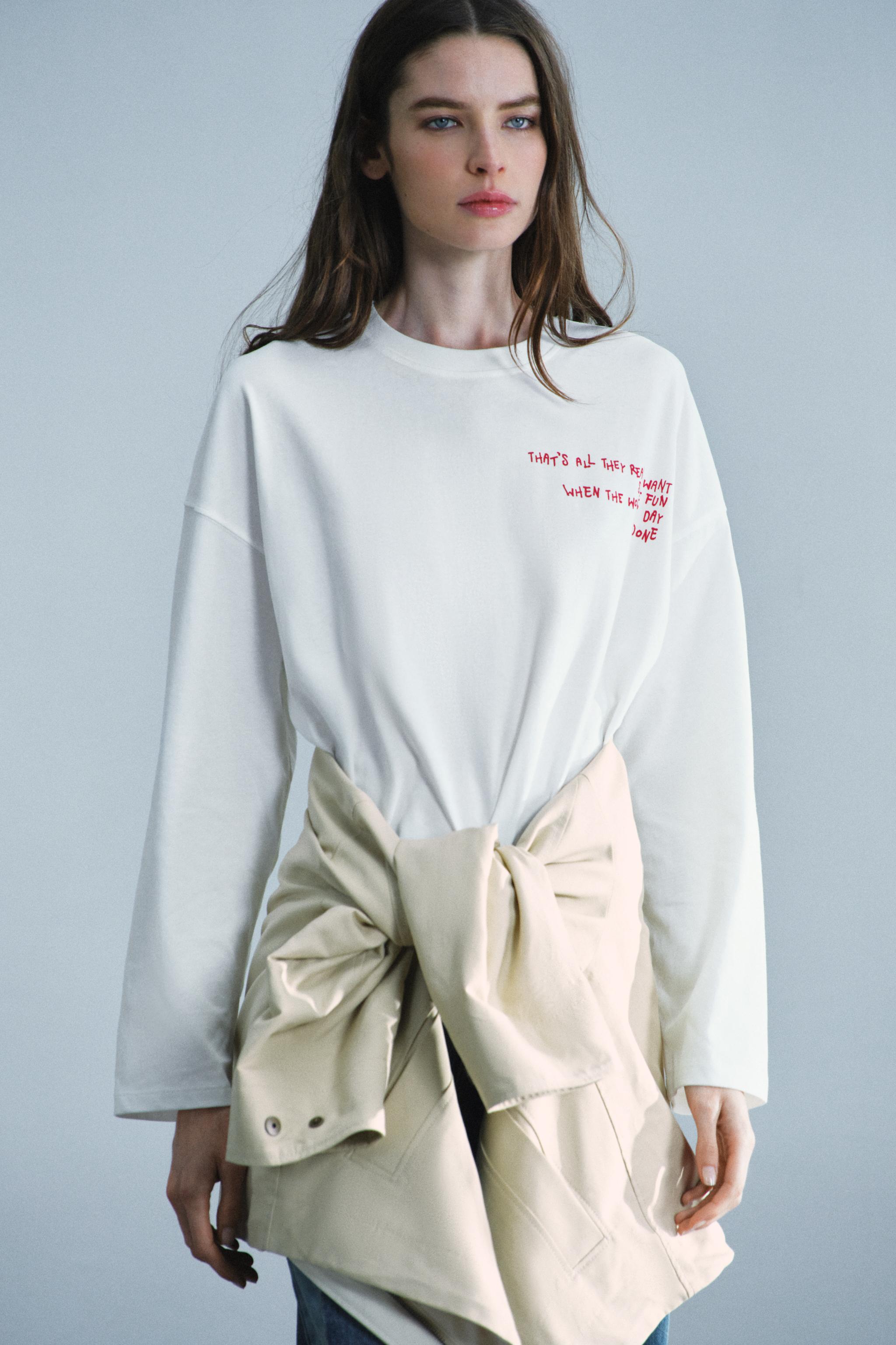 T-SHIRT OVERSIZE À INSCRIPTION