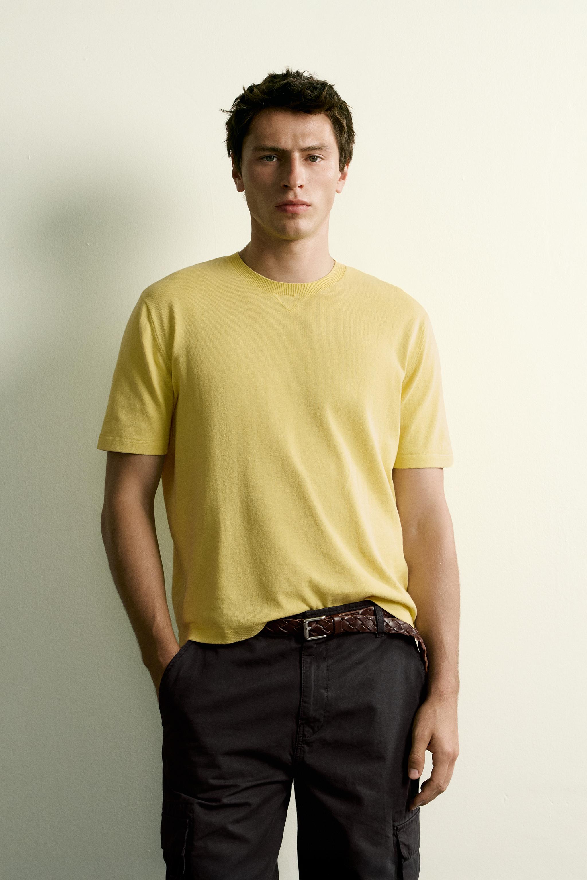 REGULAR FIT KNIT T-SHIRT