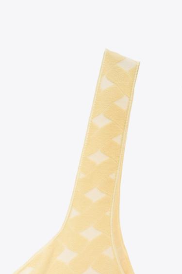 ROBE JACQUARD SKATER STRETCH - Imprimée de Zara - Image 7