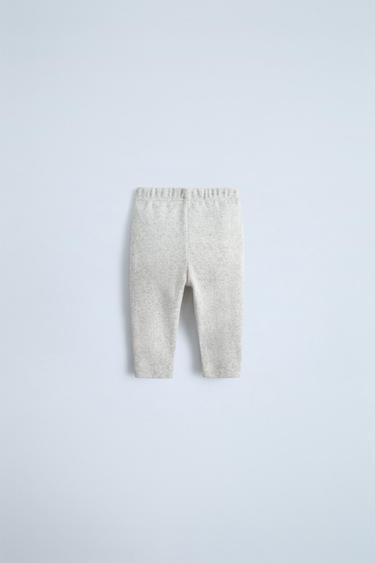 LEGGING POINTELLE - Gris chiné de Zara - Image 1