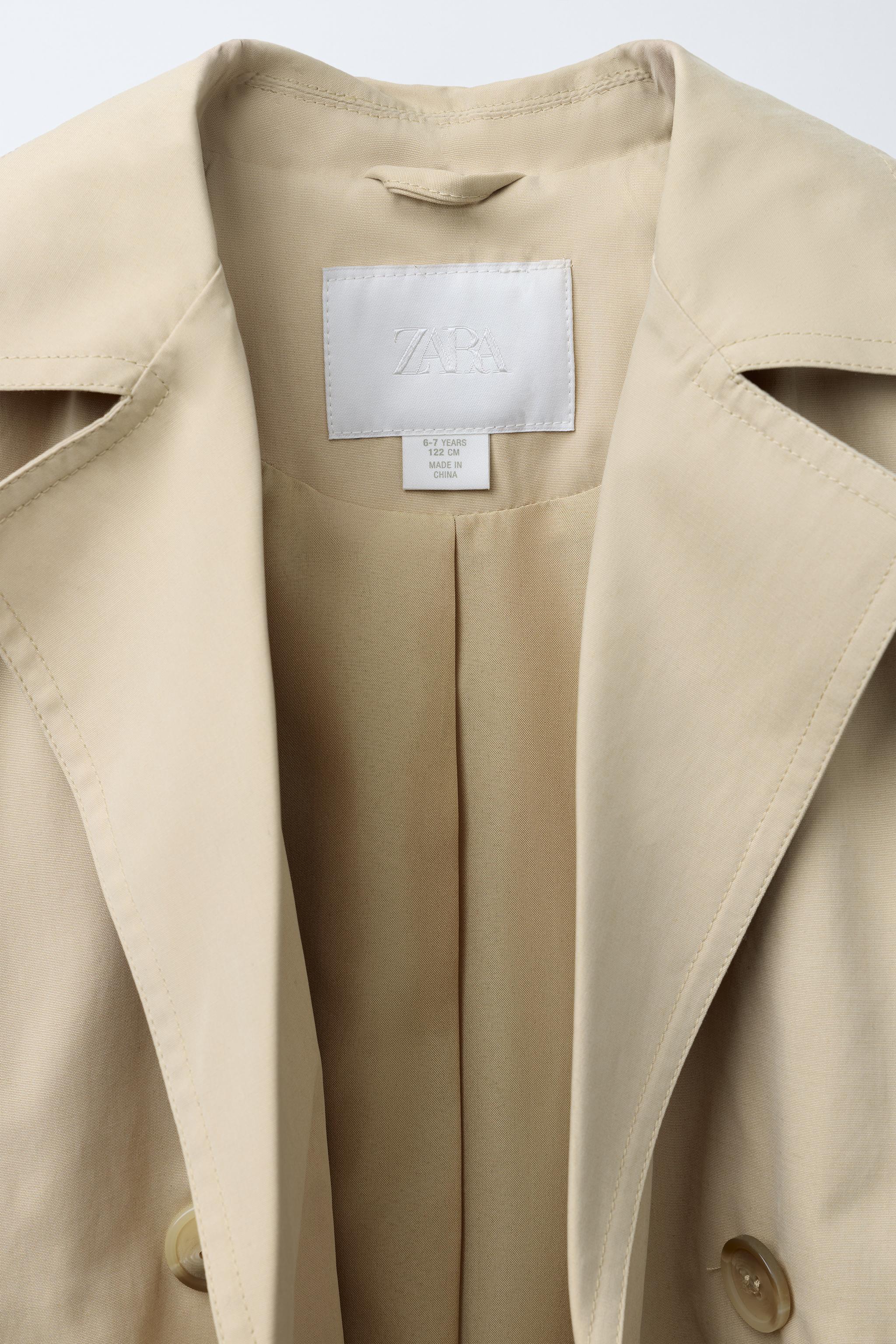 LONG TRENCH COAT - taupe brown | ZARA United States