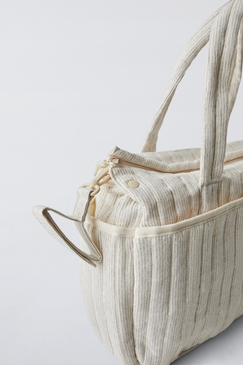 PACK OF STRIPED MATERNITY BAGS