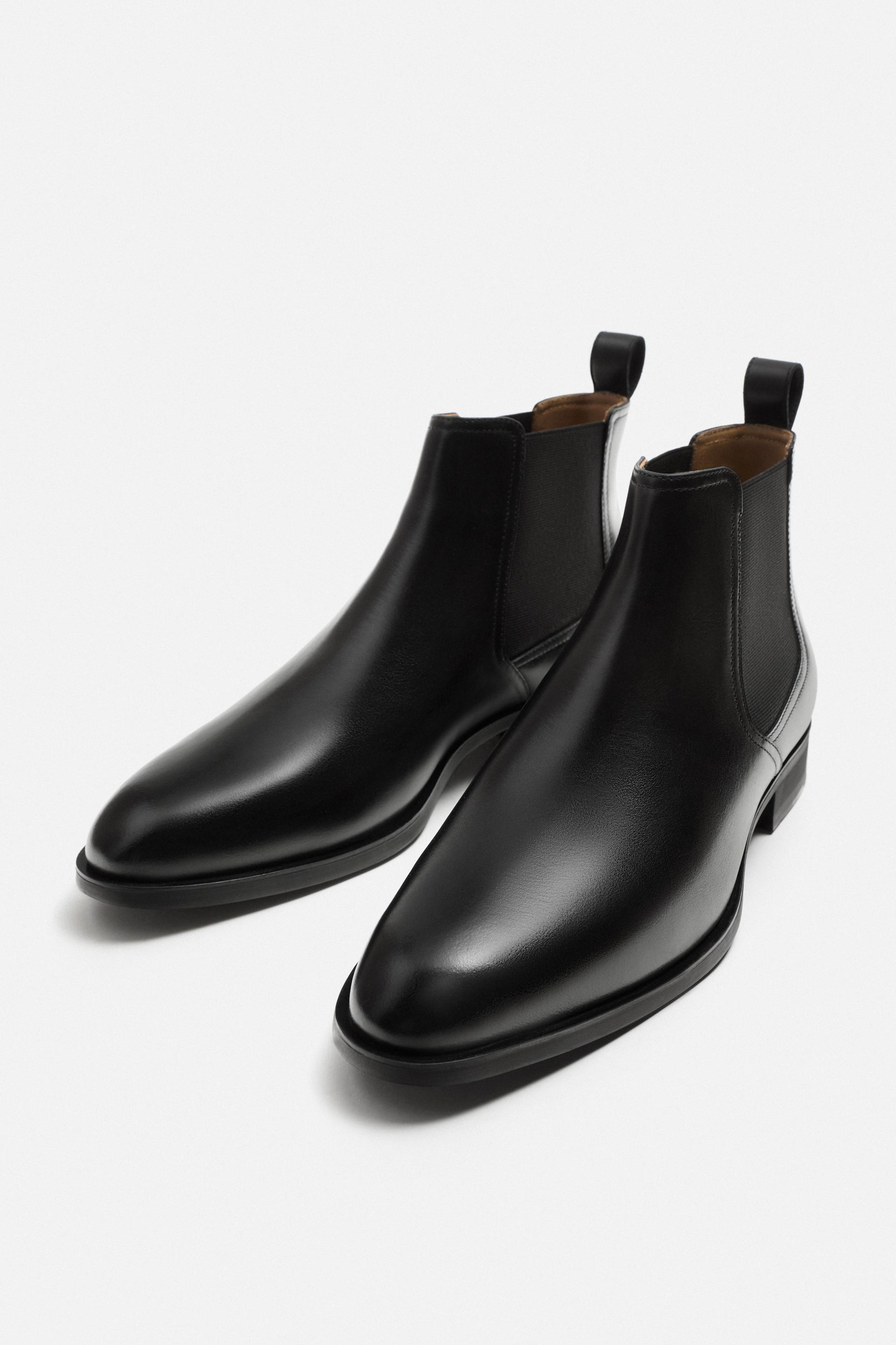 LEATHER CHELSEA BOOTS