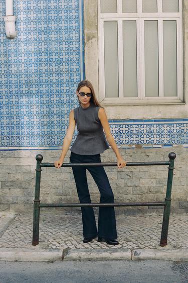TOP SOFT PEPLUM - 831 de Zara - Imagen 0