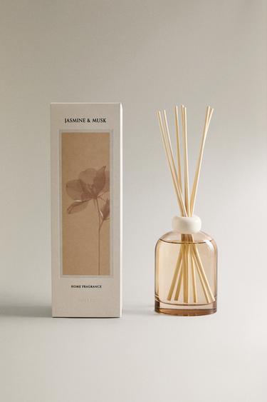 (250ML) JASMINE & MUSK 리드 디퓨저 - Zara 라이트 옐로우