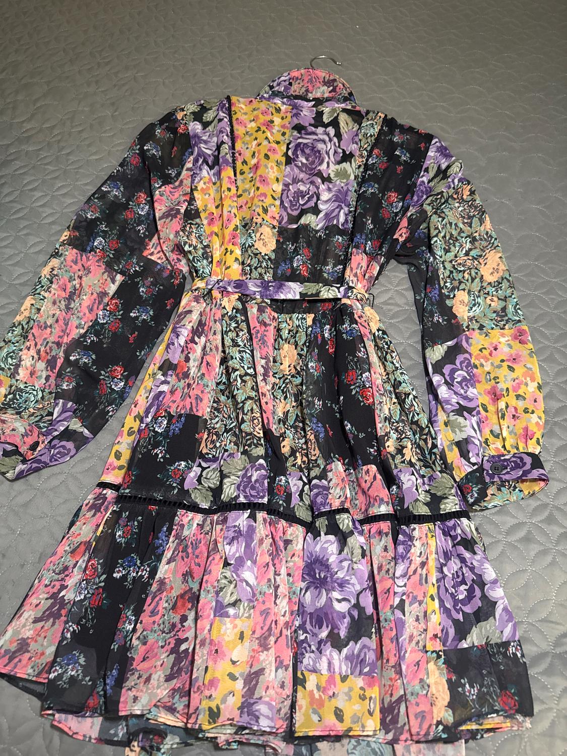 PRINTED SHORT DRESS - Image 6