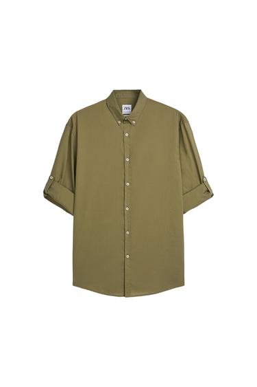 RELAXED COTTON SHIRT