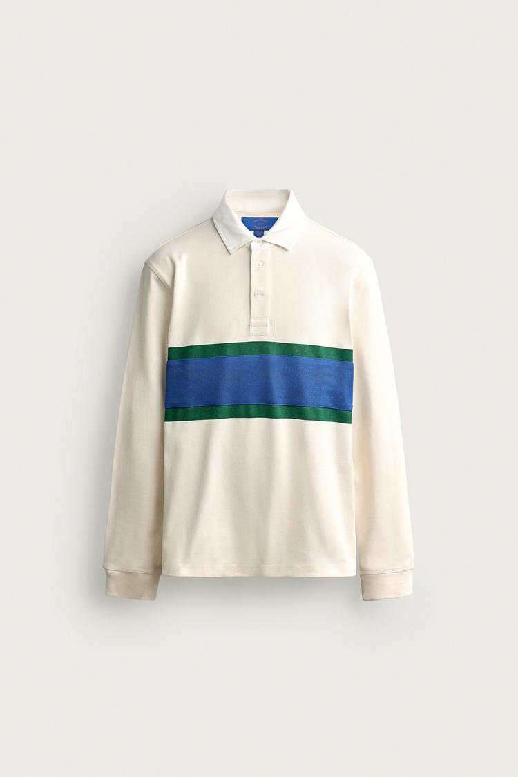 Polo banda contraste 0fr paris x zara