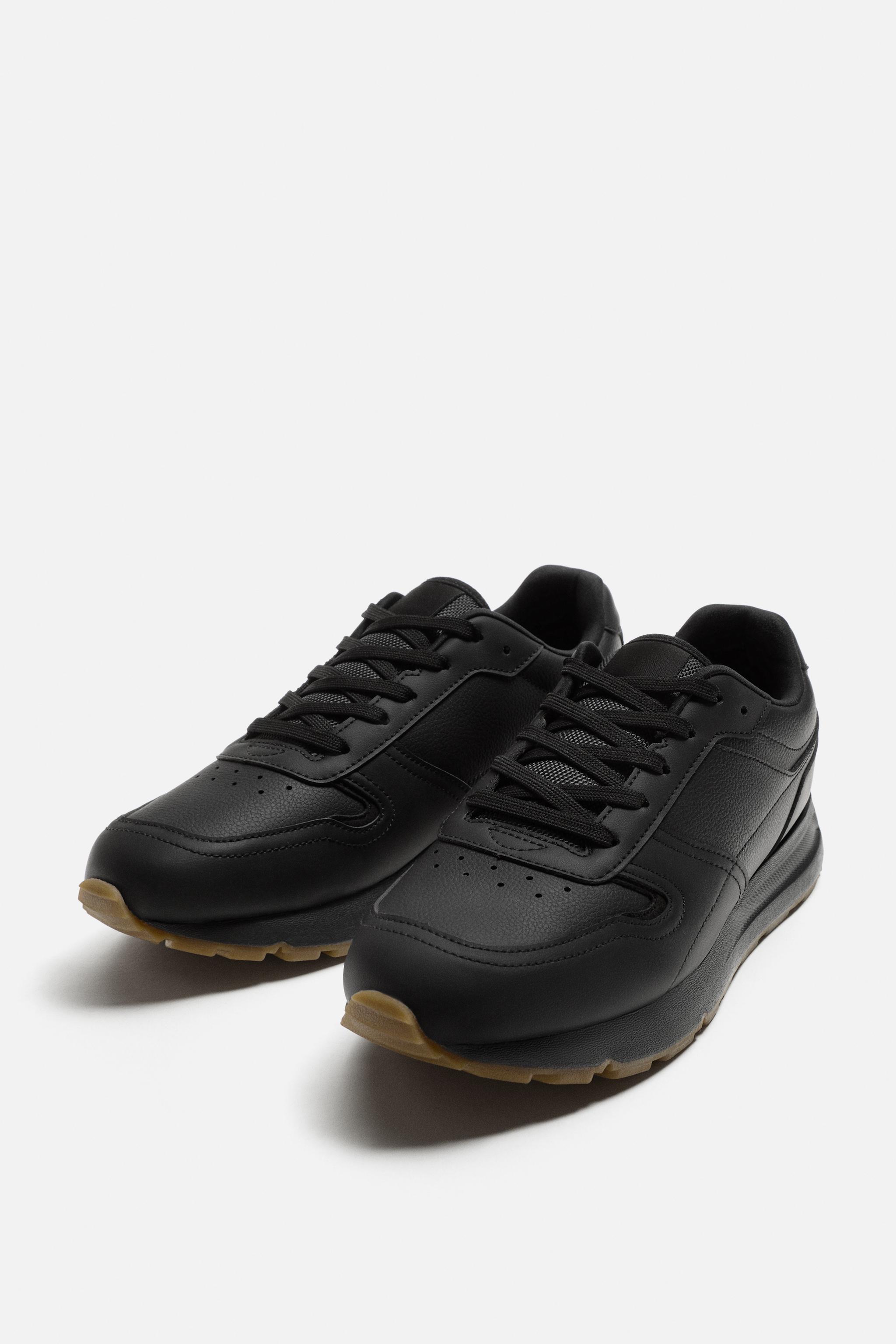 Puma black sneakers zara hotsell