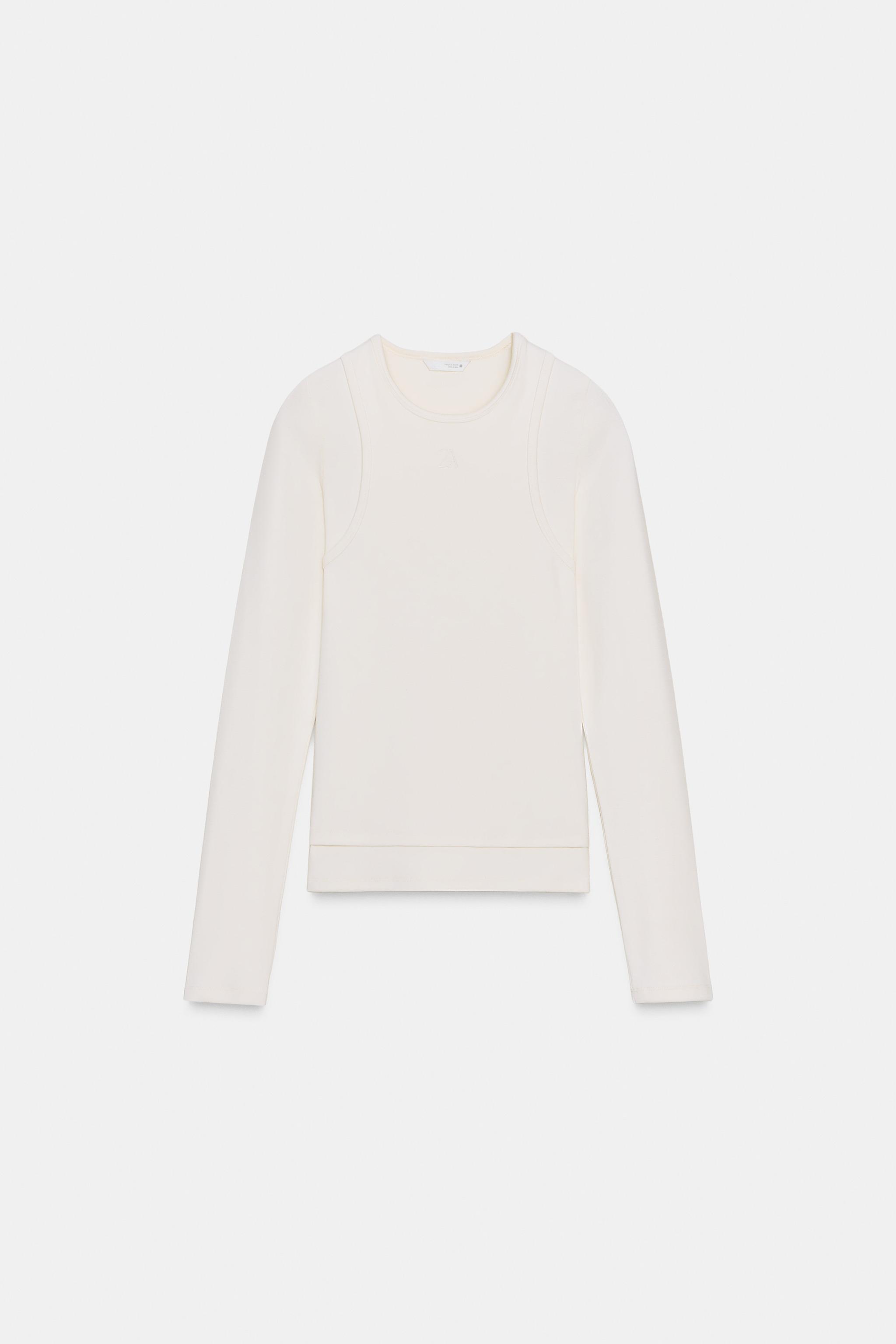 T-SHIRT DOUBLE BRODERIE