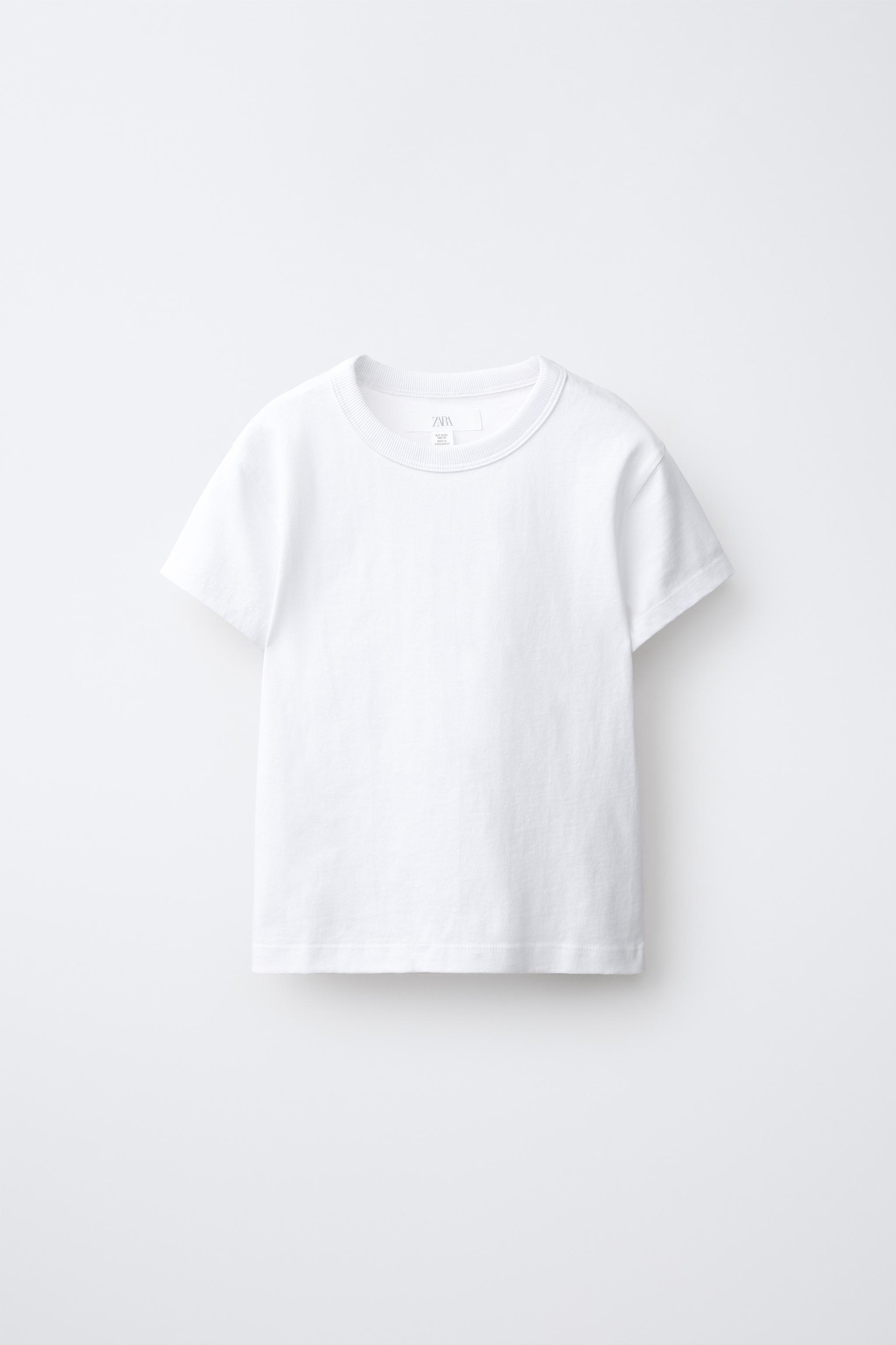 RUSTIC COTTON T-SHIRT — White