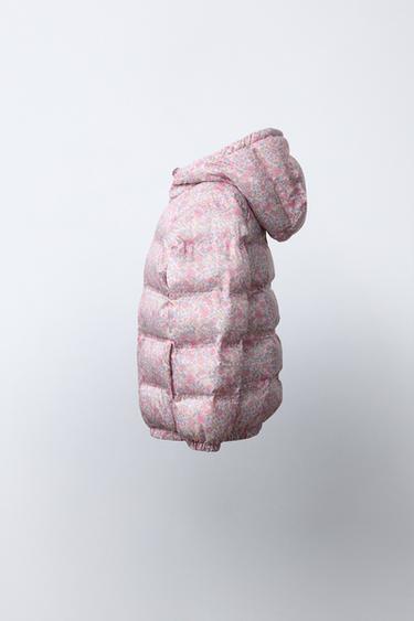 ULTRA-LIGHTWEIGHT FLORAL WATER-REPELLENT JACKET - Pink by Zara - Image 2