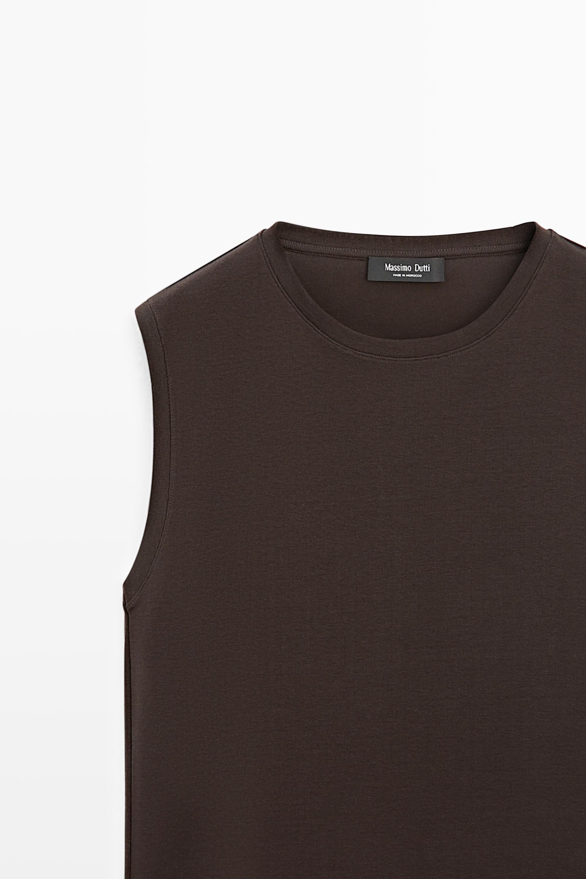 100% cotton sleeveless top