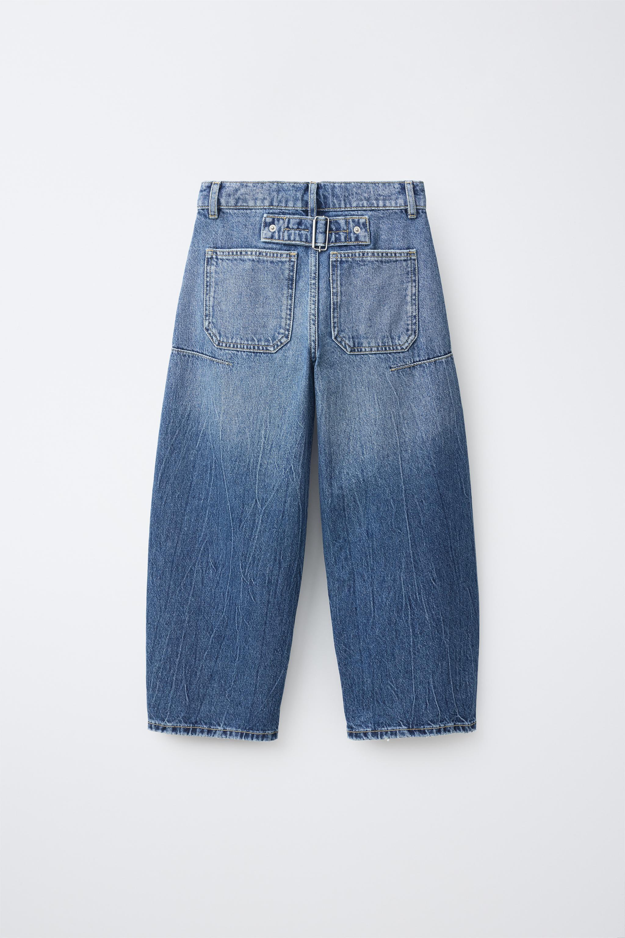RELAXED BARREL JEANS