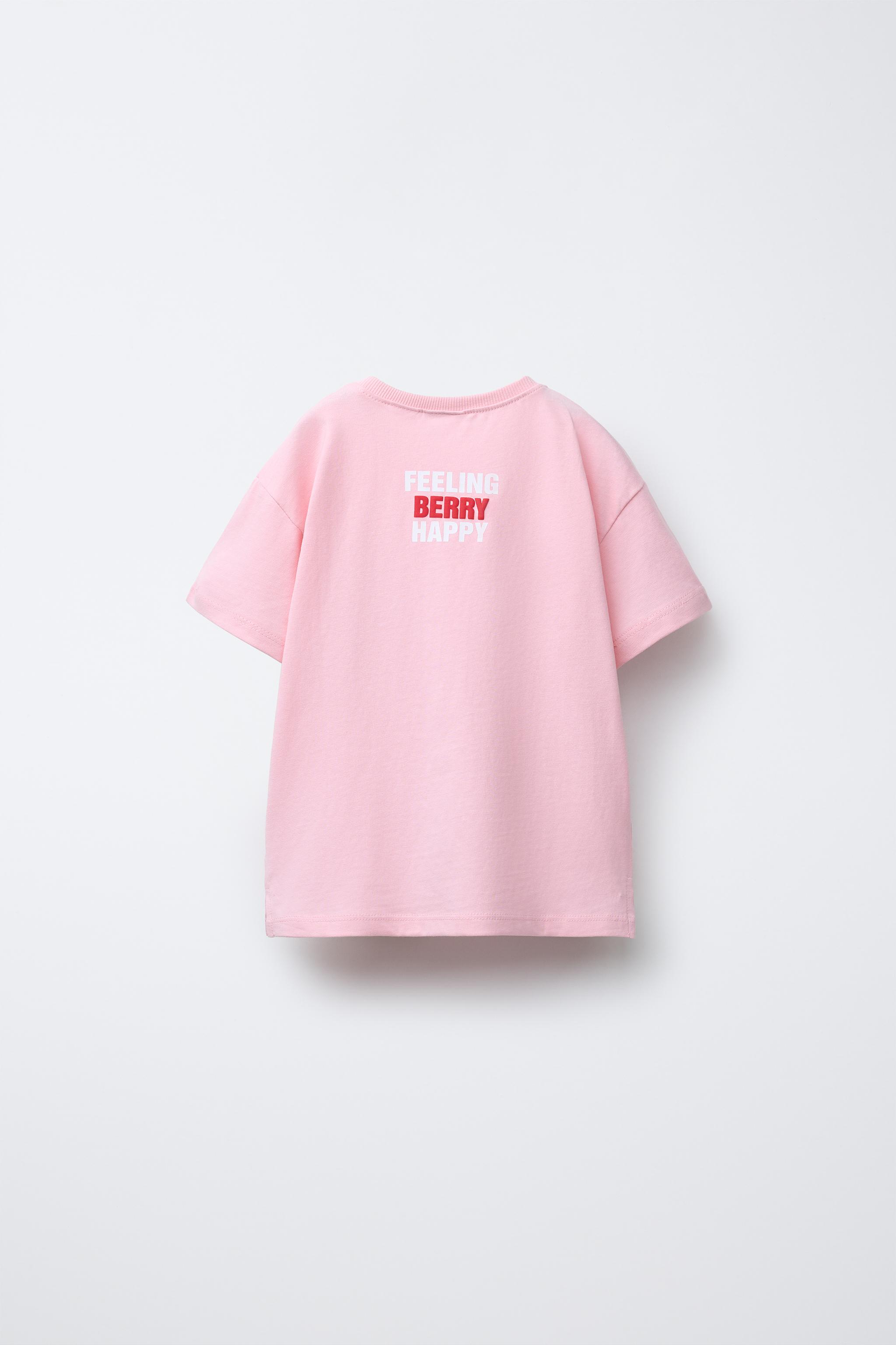 T-SHIRT WITH RAISED PRINT