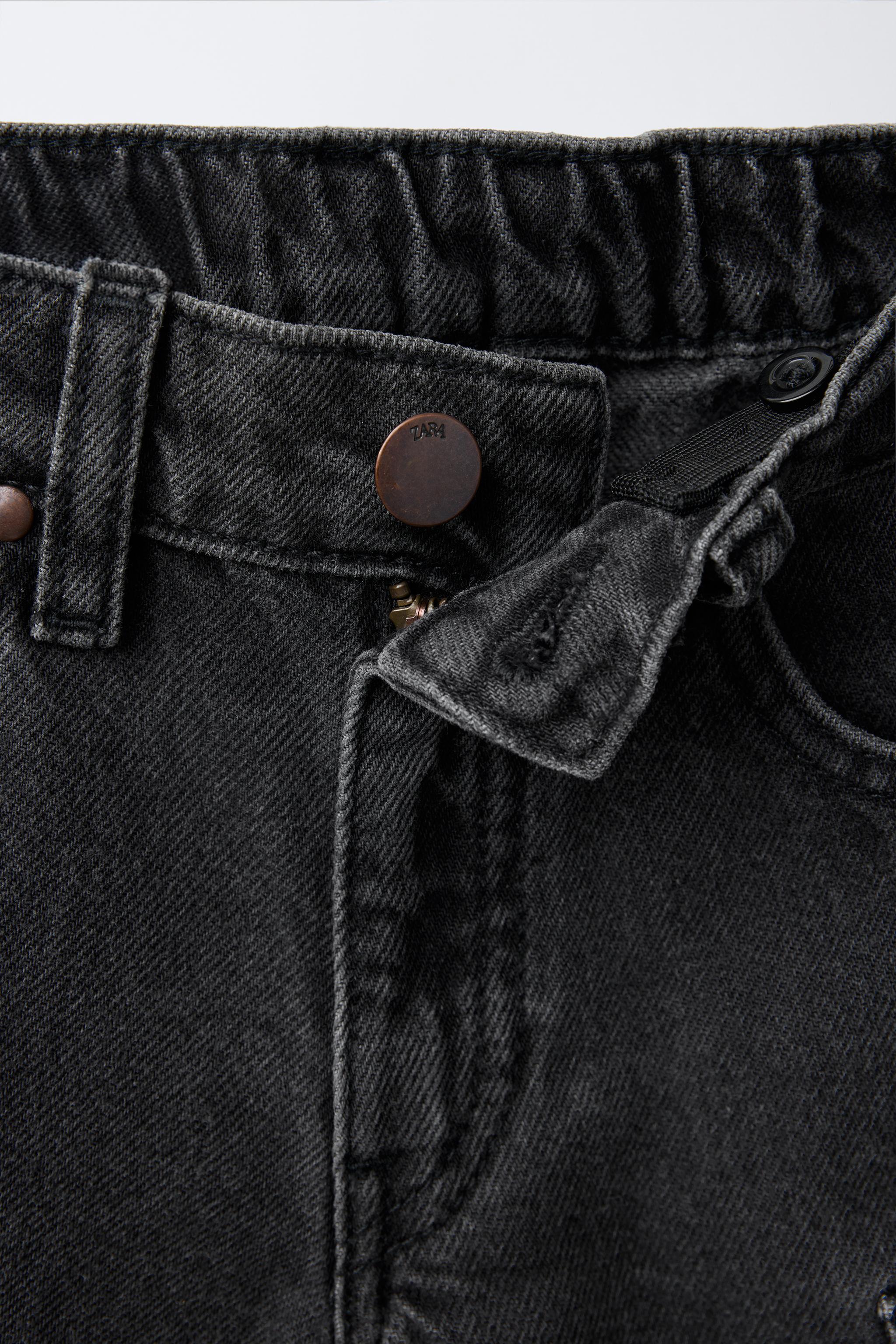 カーゴバミューダパンツ - ブラック | ZARA Japan / 日本
