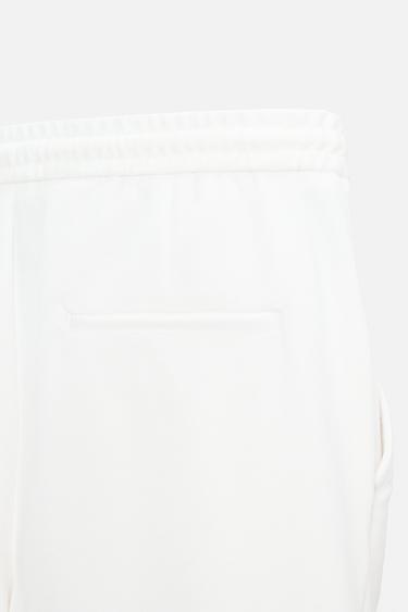 COMFORT BERMUDA SHORTS - Oyster-white by Zara - Image 8