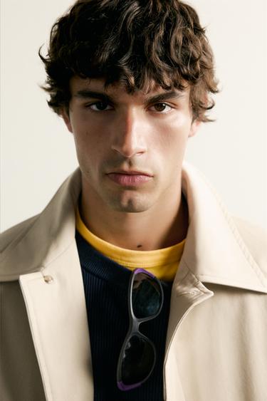 TRENCH LARGO RELAXED FIT - Beige de Zara