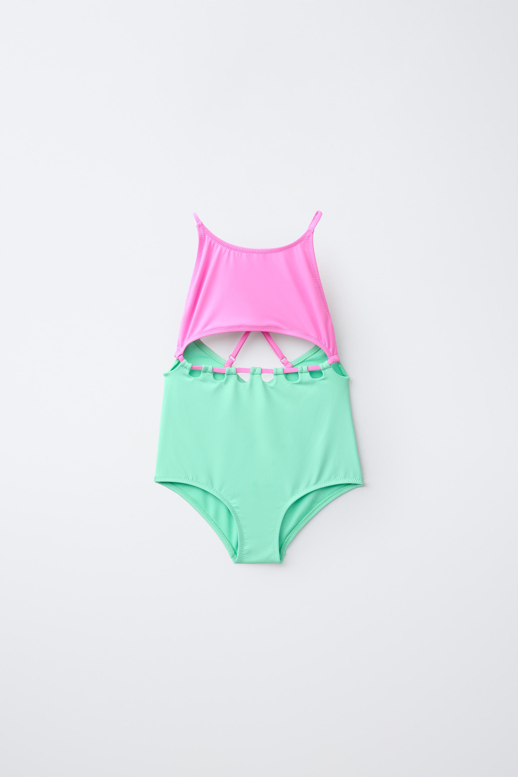 6-14 ANS/ MAILLOT DE BAIN NŒUDS CUT OUT