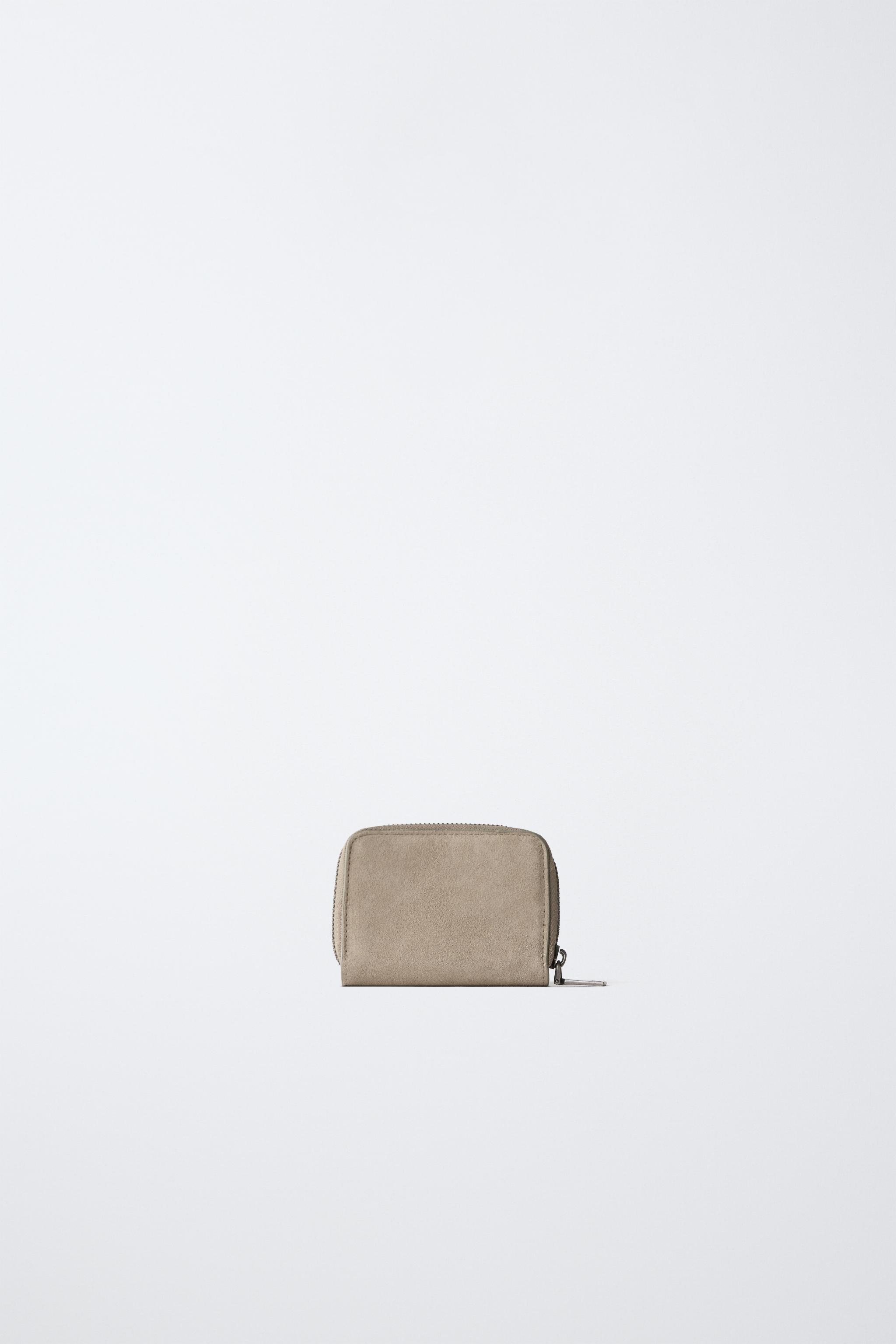 LEATHER STUDDED WALLET