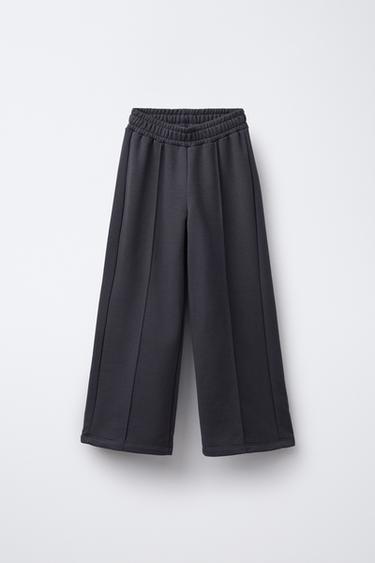 Zara SPORTY CULOTTES - Anthracite grey