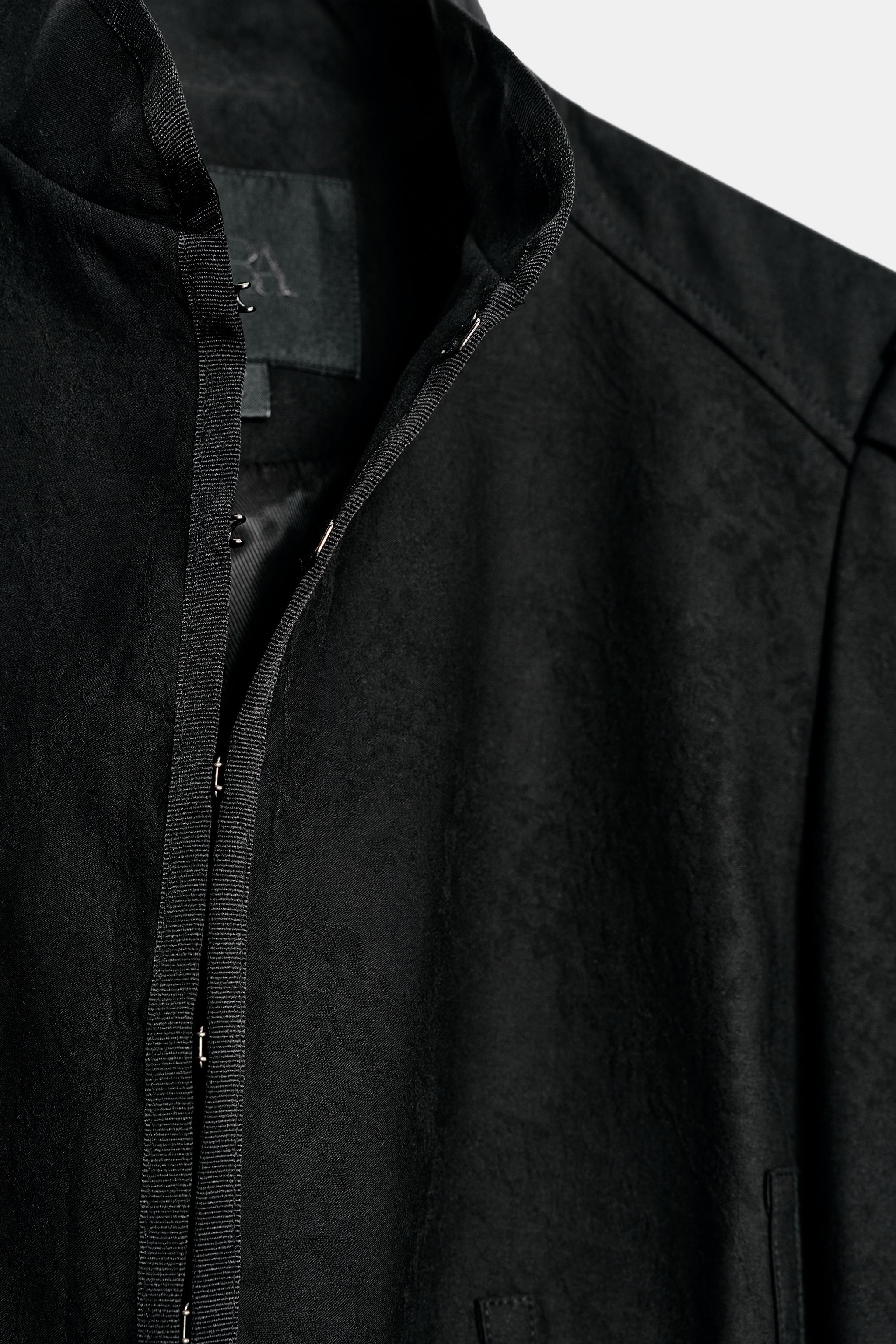 Женские куртки Zara ZW COLLECTION JACQUARD JACKET — фото 5