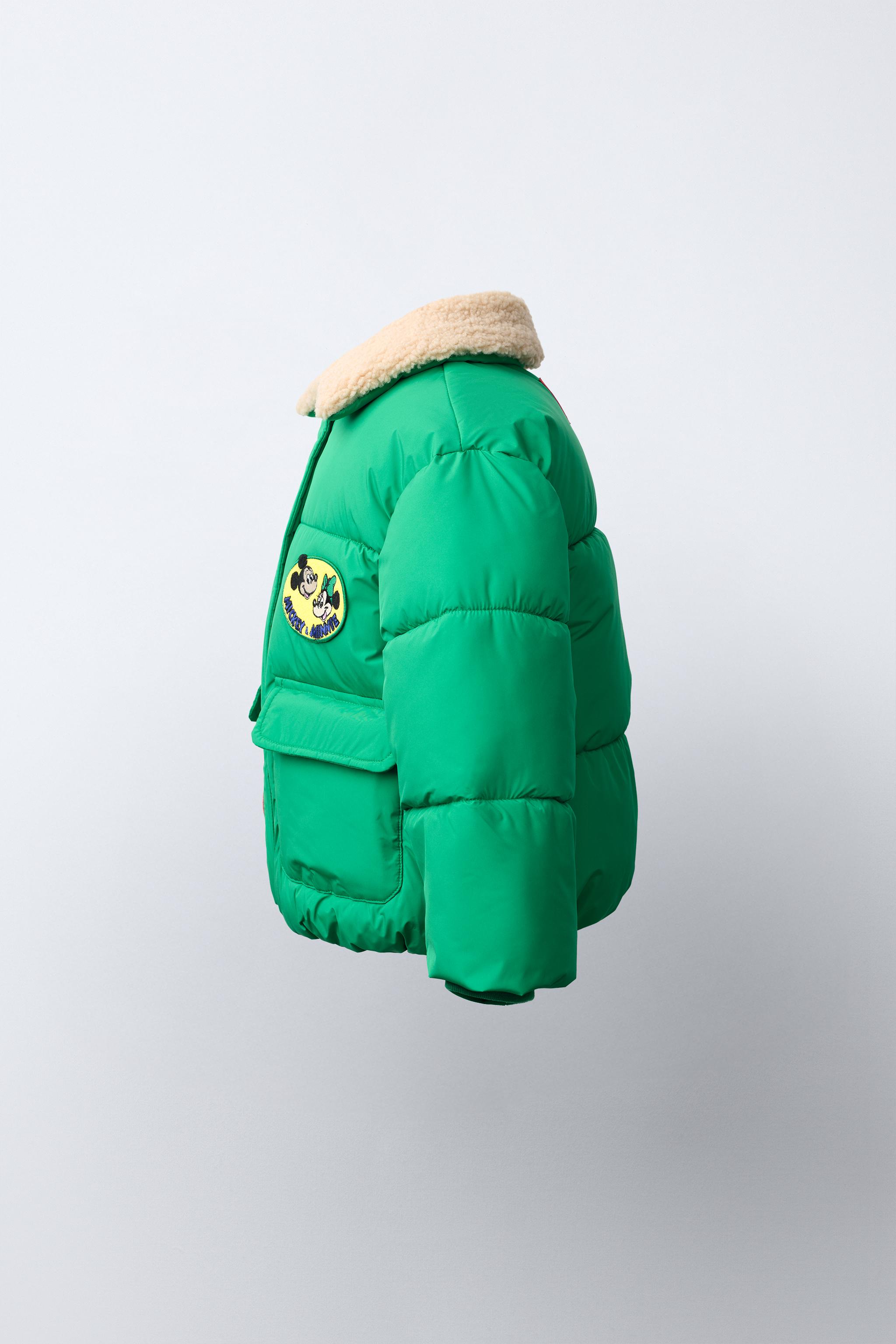 BLOUSON MATELASSÉ EFFET MOUTON MICKEY ET MINNIE MOUSE © DISNEY
