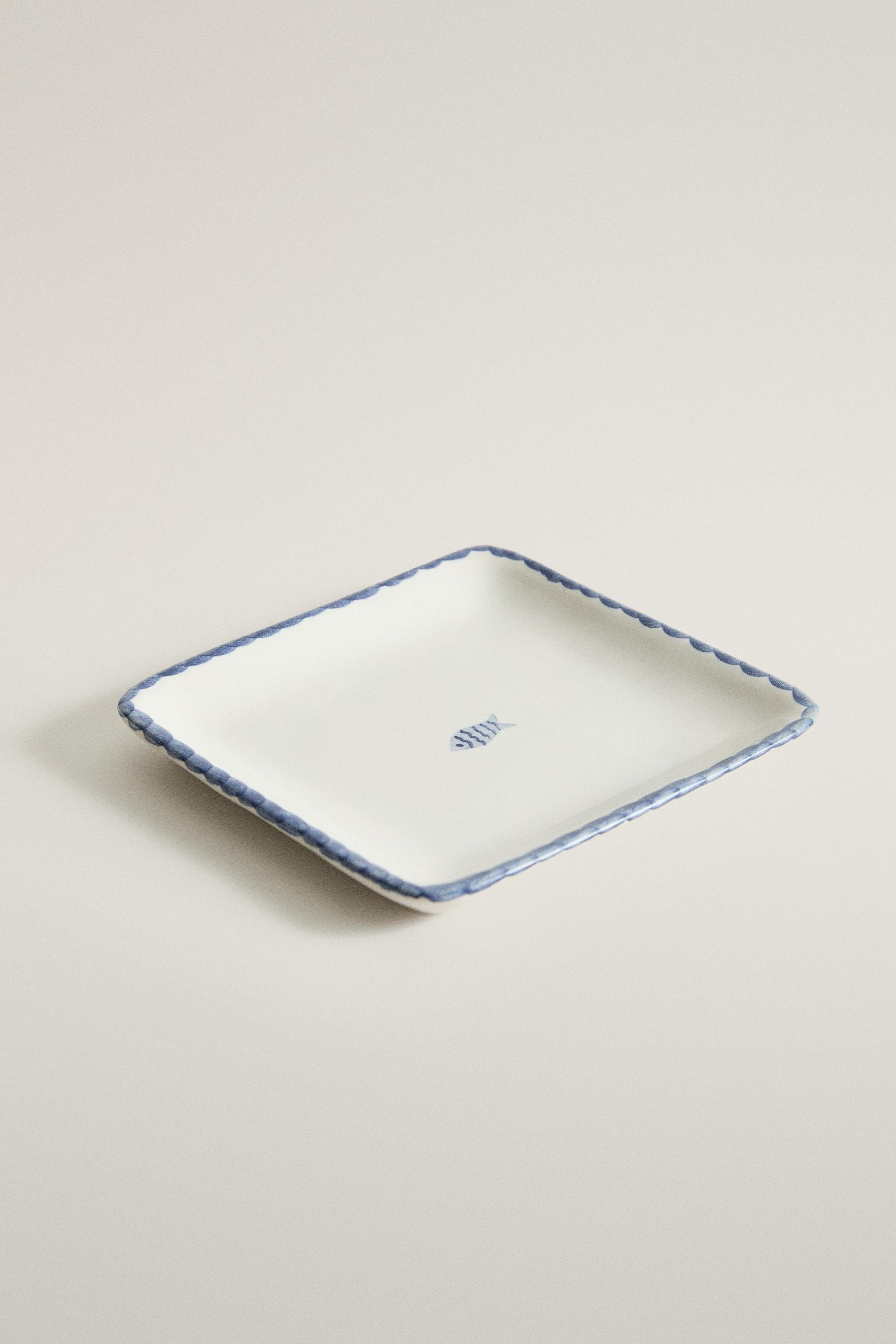 PORTE-SAVON CÉRAMIQUE POISSON