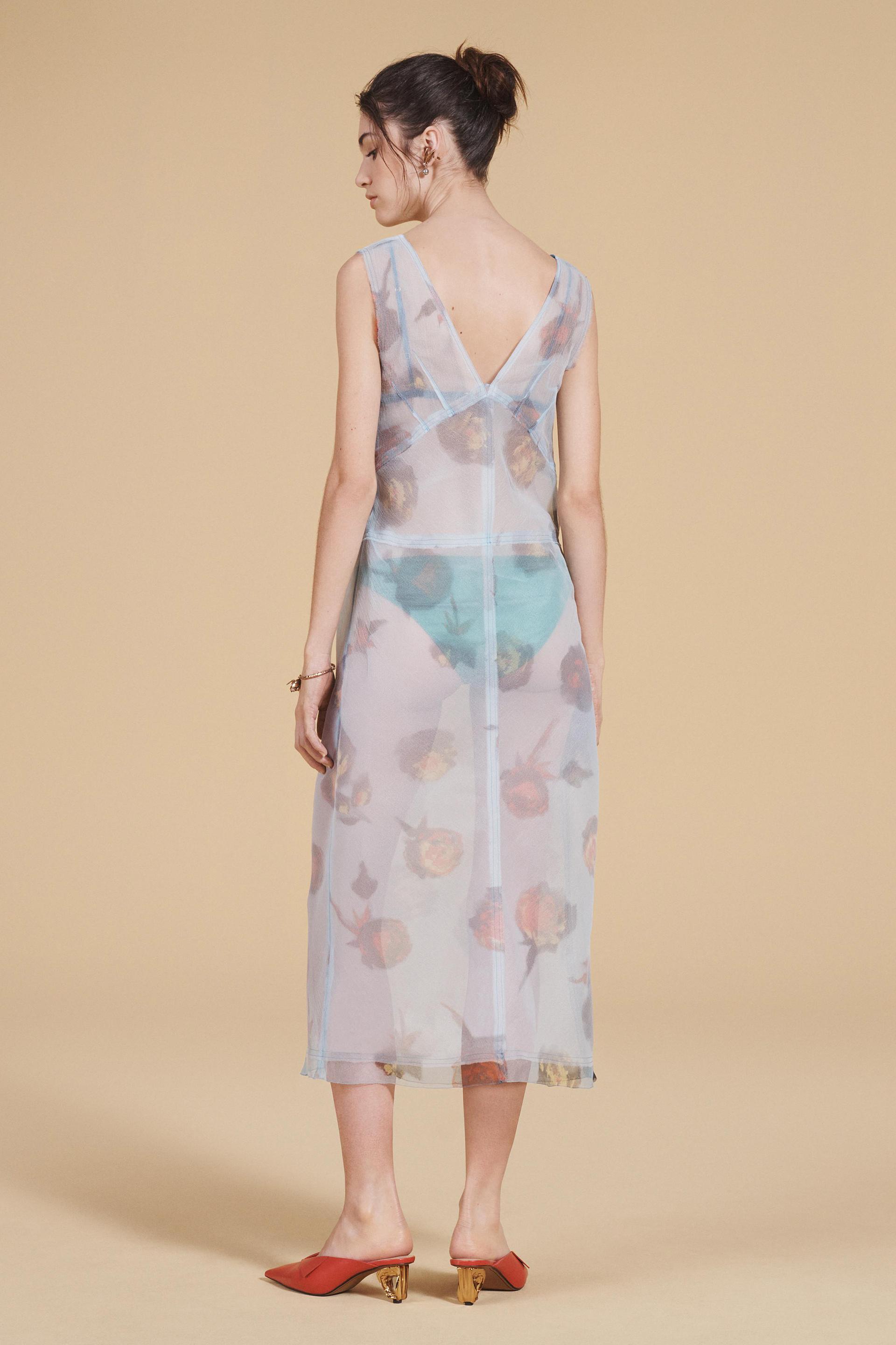 Cream Multi Color Print CRBirgitta Dress – Shop Multi Color Print  CRBirgitta Dress here