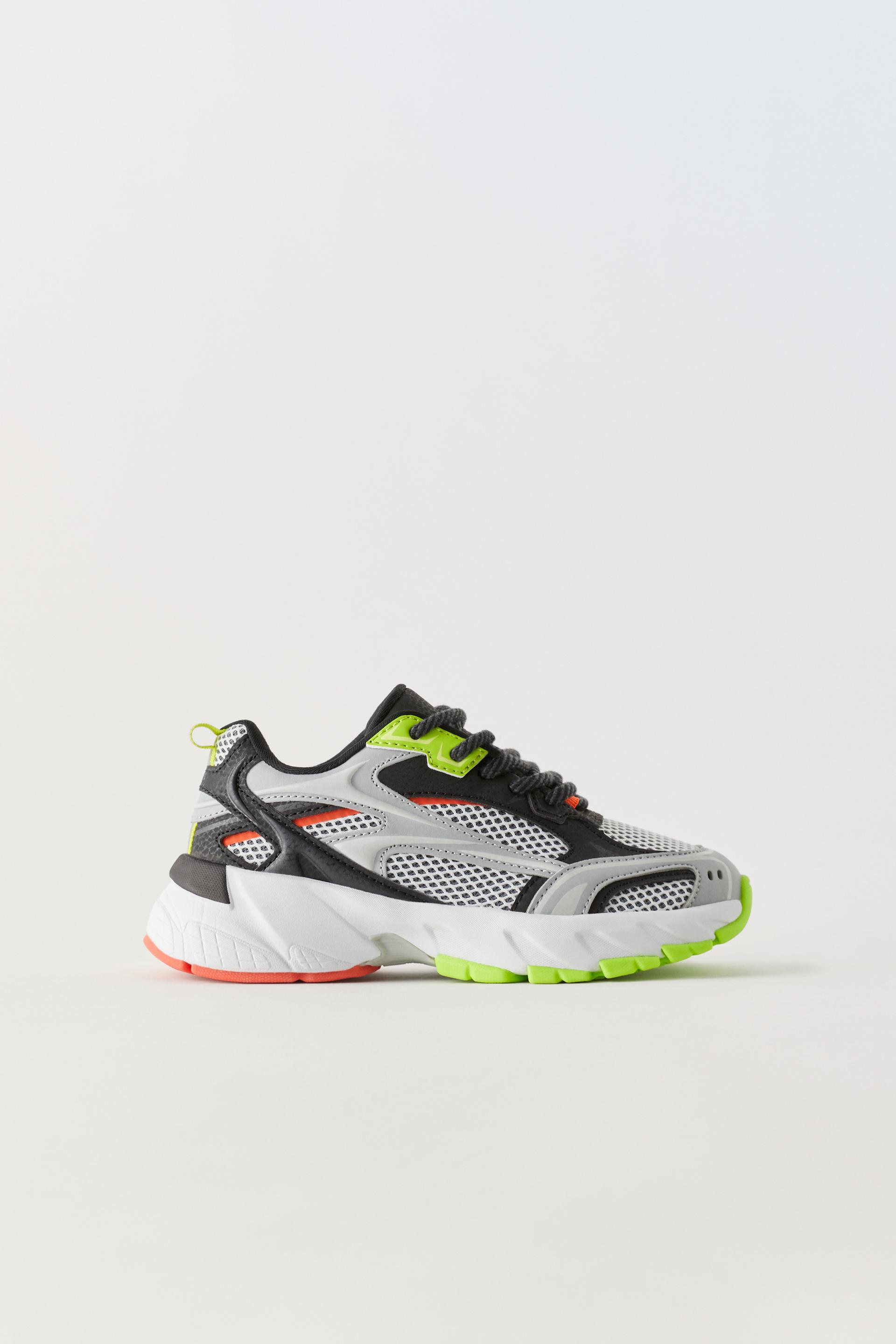 MESH SNEAKERS - Multicoloured | ZARA Ireland