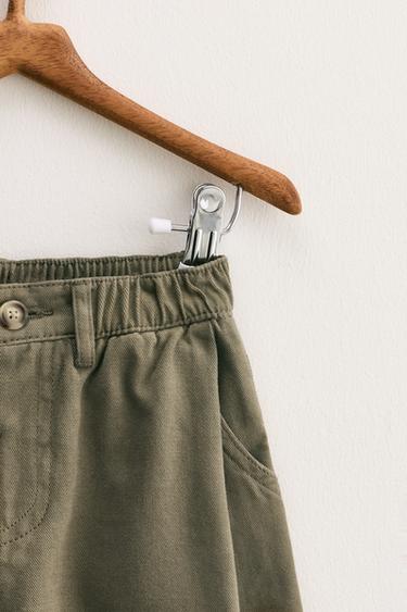 ZARA TIMELESS - BALLOON PLEATED TROUSERS - Green by Zara - Image 2