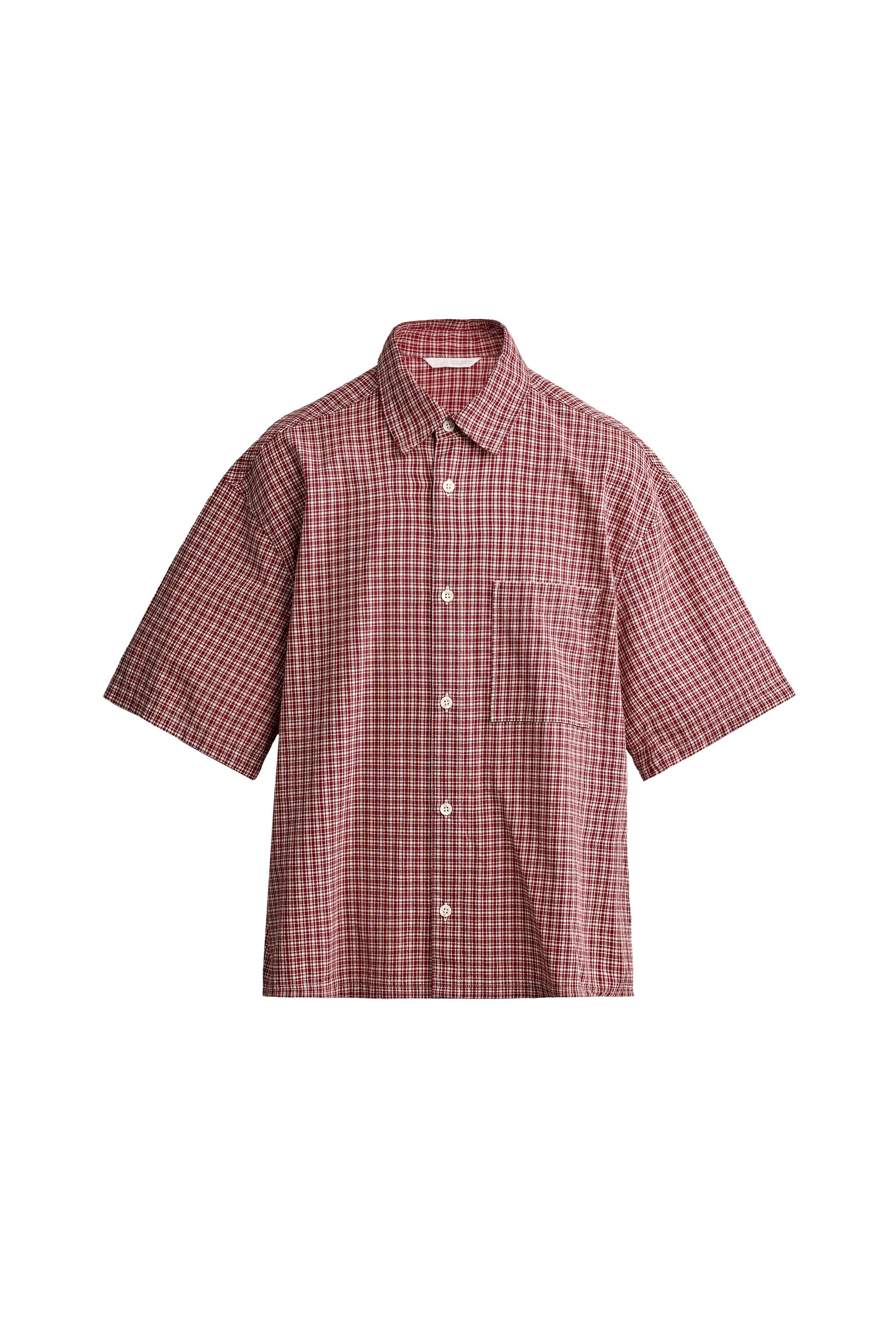 CAMISA RELAXED FIT CUADROS