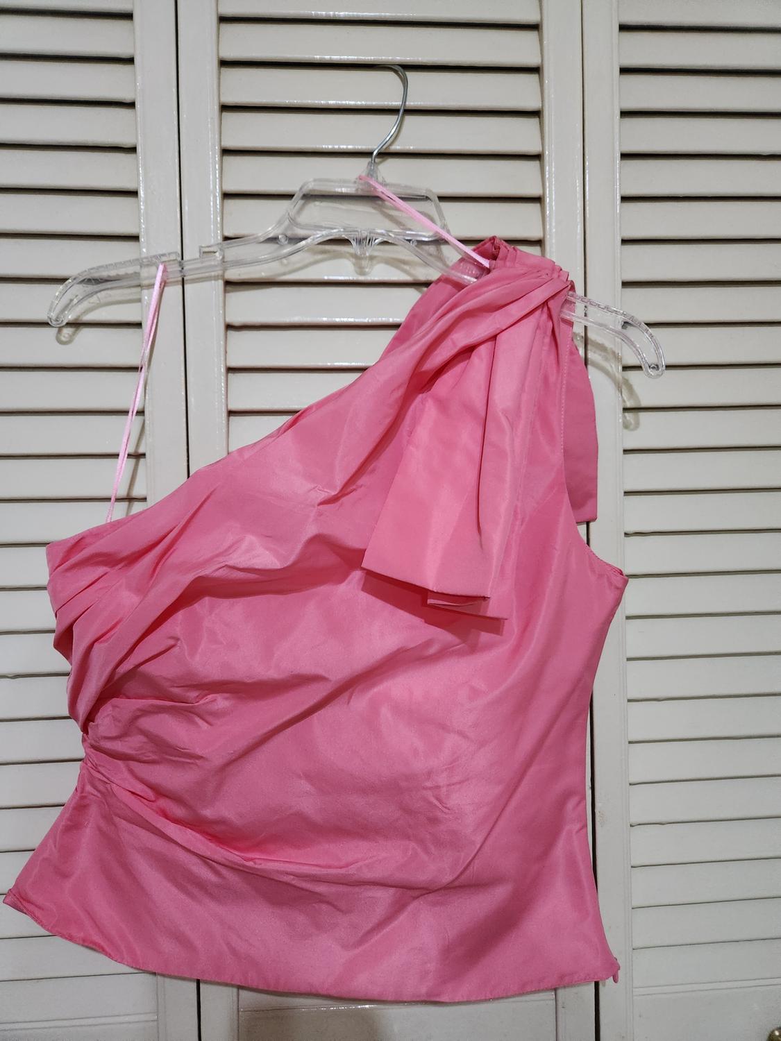 TAFFETA BOW TOP