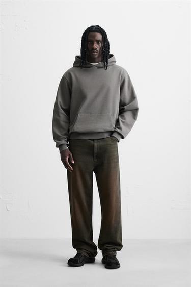 BASIC HOODIE - Anthracite grey by Zara - Image 0