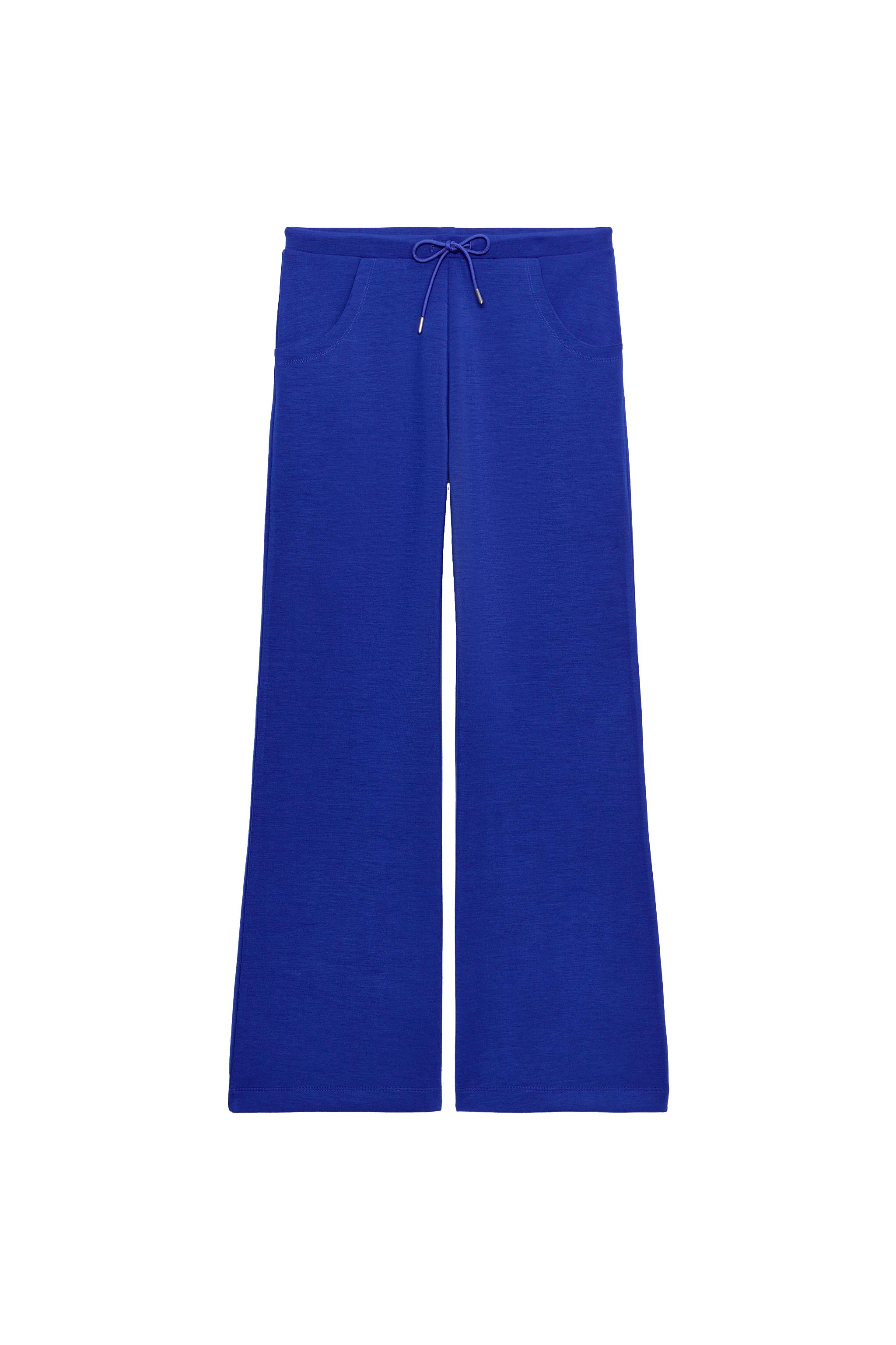 PANTALON FLARE INTERLOCK