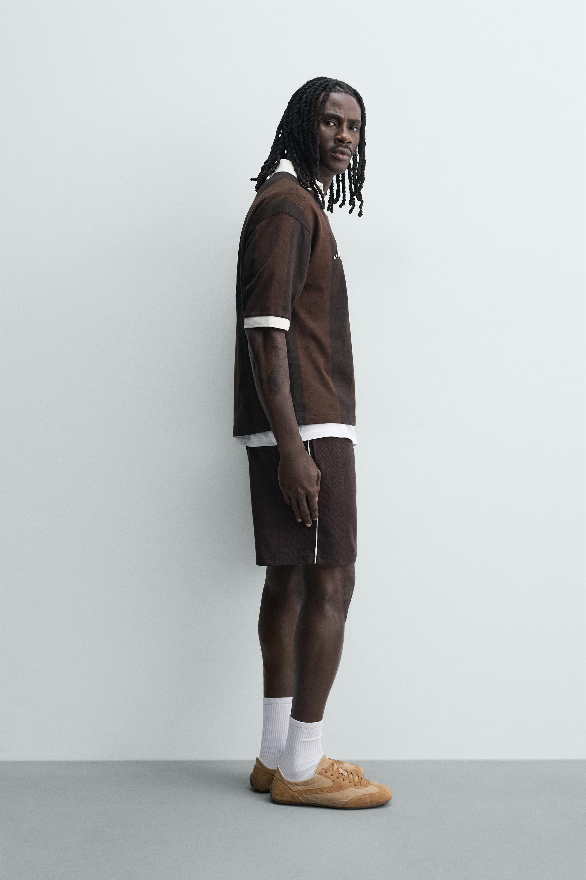 RETRO CONTRAST SOCCER SHORTS