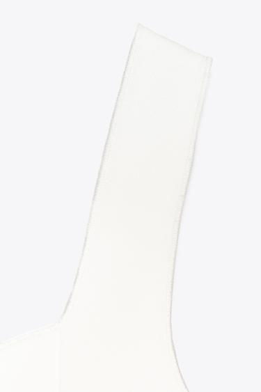 TOP PÉPLUM STRETCH - Blanc cassé de Zara - Image 9