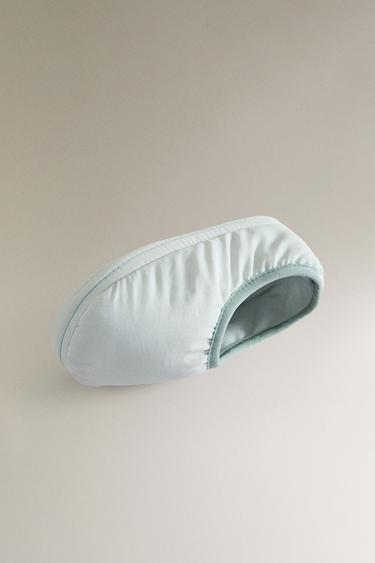 CHILDREN'S FABRIC SLIPPERS - Blue by Zara - Image 3