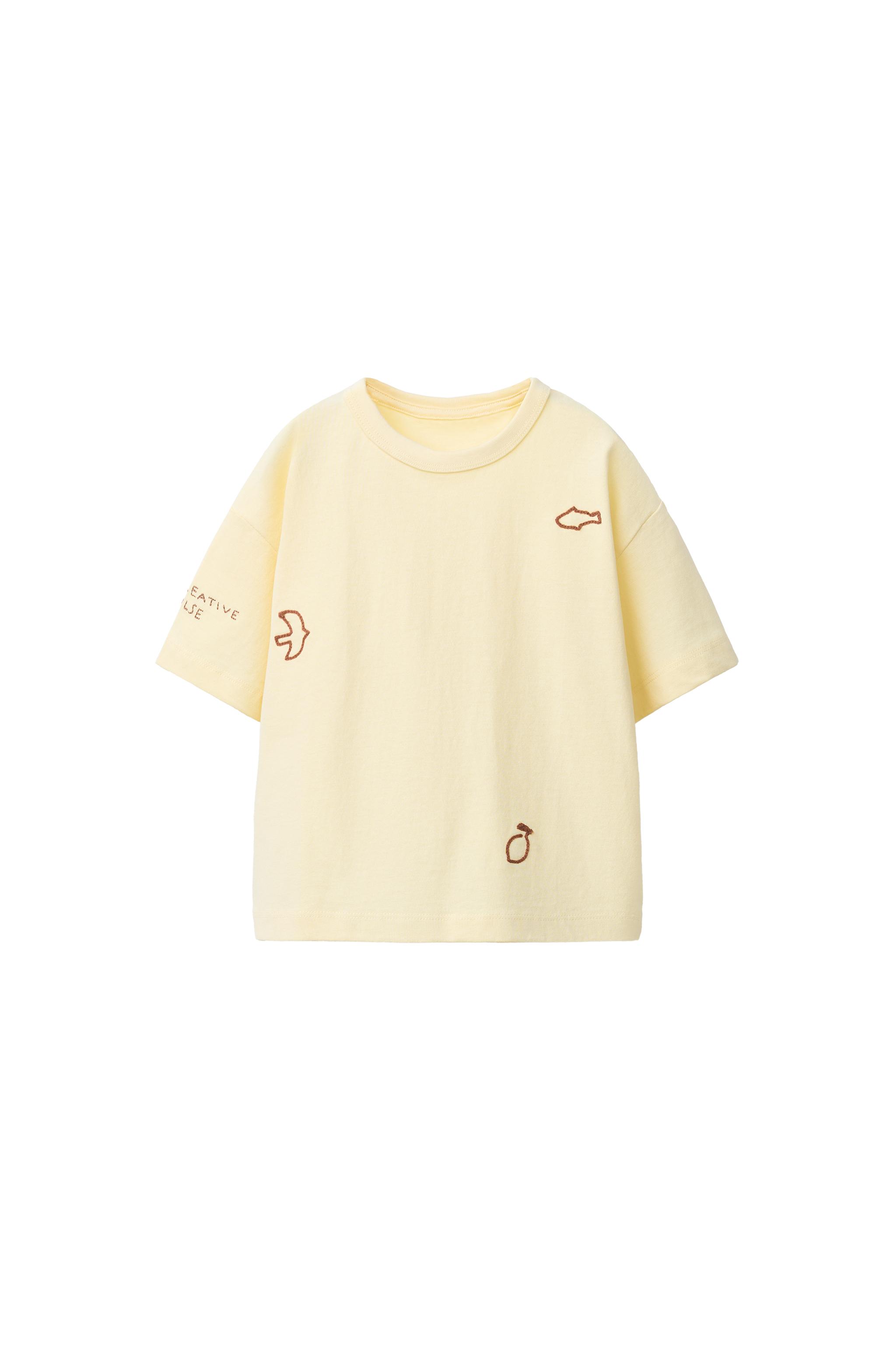 GARMENT DYE JOGGER PANTS WITH LABEL